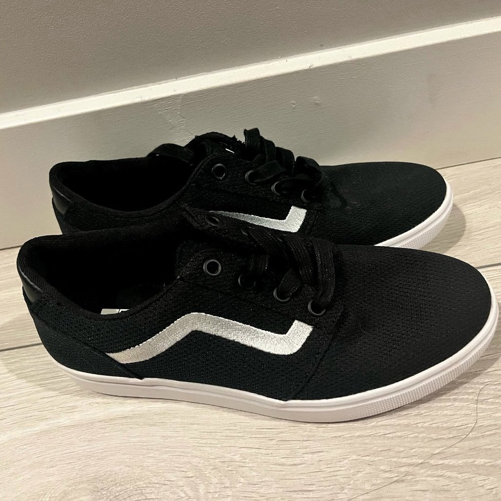 NEW Vans Black Old Skool Ortholite Sneakers Runners Size 7